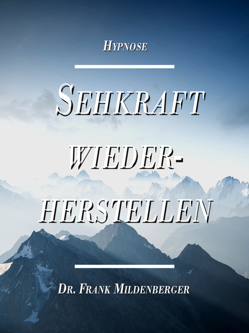 Title details for Hypnose by Dr. Frank Mildenberger - Wait list